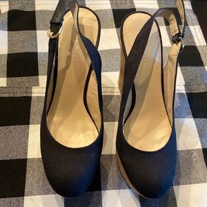 Nine West Wedges black 7.5